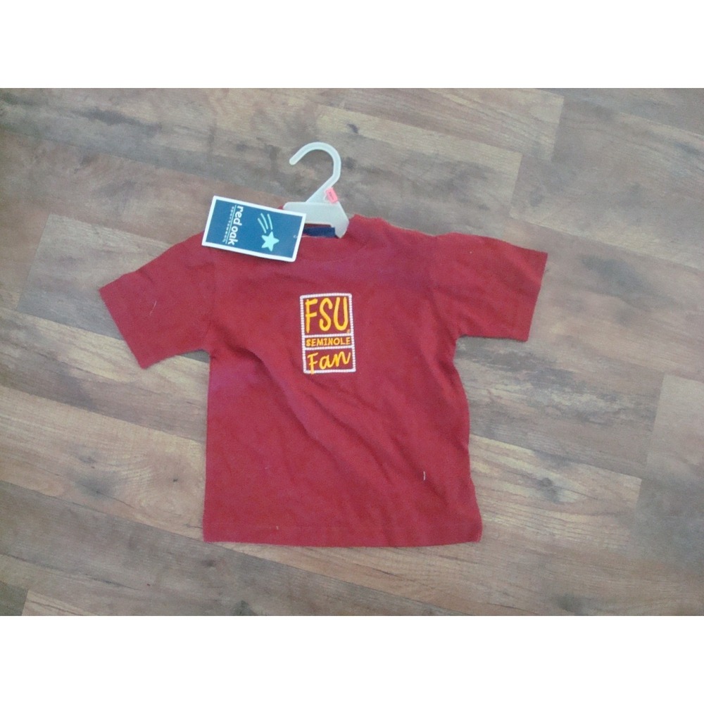 FSU SEMINOLES 3T BOYS  SHIRT  DEADSTOCK  VINTAGE‎ T6